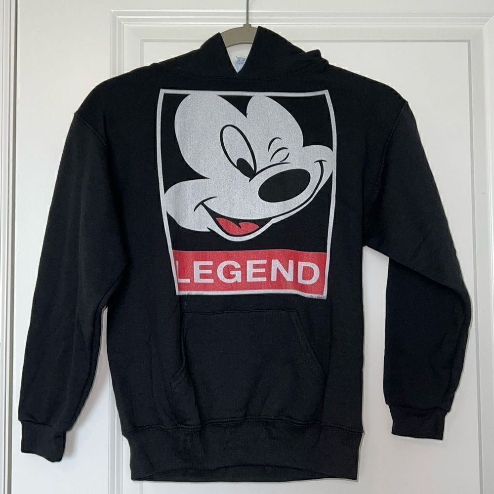 Boy's Mickey & Friends Mickey Legend Poster Hoodie
